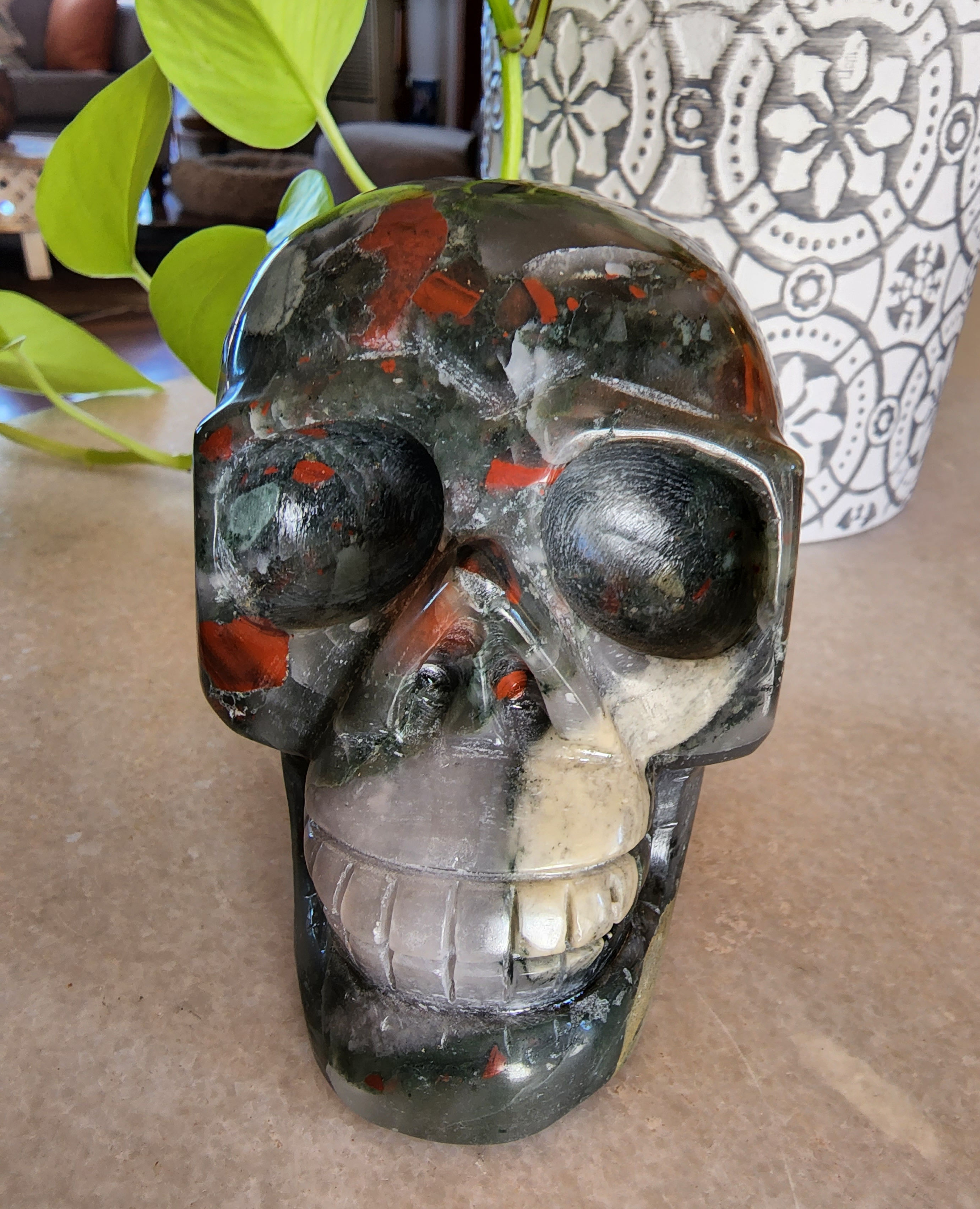 Bloodstone Skull