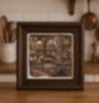 Affiche 'Pendant que le carrot cake refroidit'