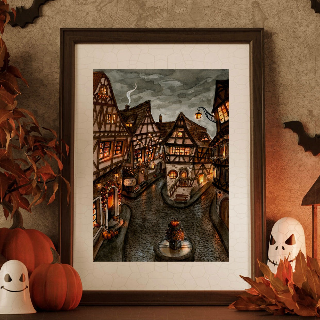 Affiche 'Old Village'