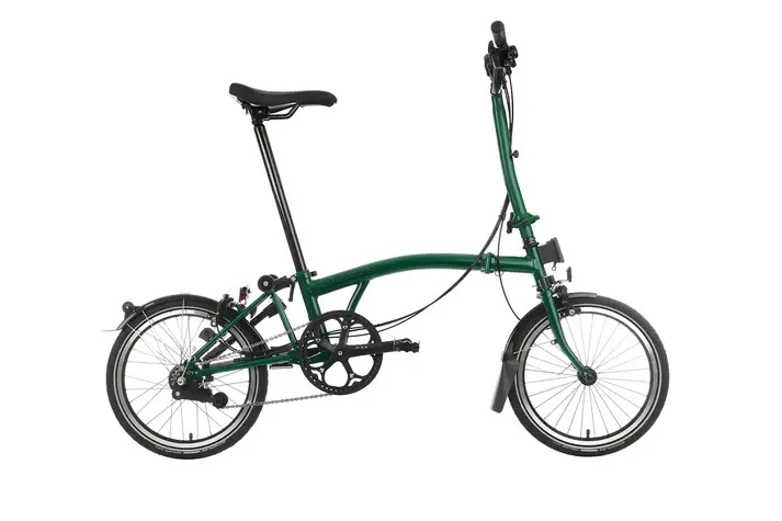 Imej kecil: Brompton Bicycle Racing Green C Line M12L, S12L, H12L
