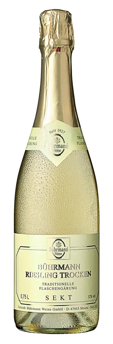 Bührmann Riesling Dry Traditional Bottle Fermentation 12% 0.75 l