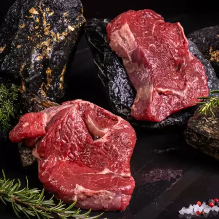 Hüftsteak vom Burgstädter Angus Rind Gewicht: 500 g Inhalt: 2 Stück
