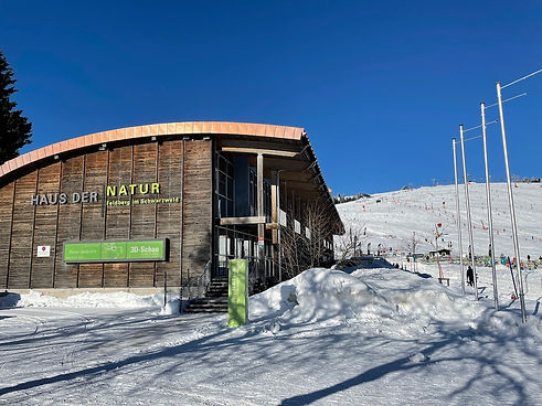 Haus der Natur am Feldberg im Winter