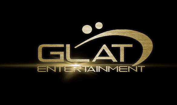 Logotipo Glat Dorado Fondo Negro.png