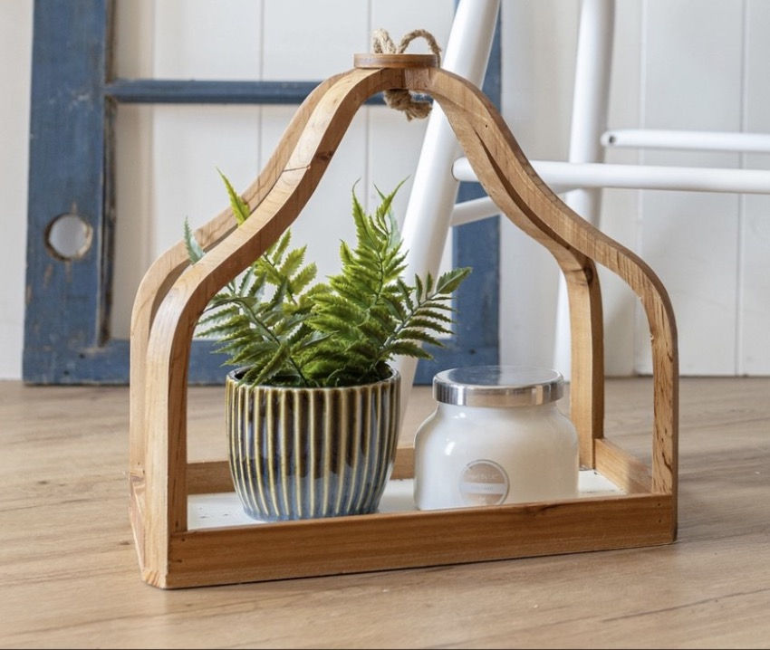 Large Wood Lantern