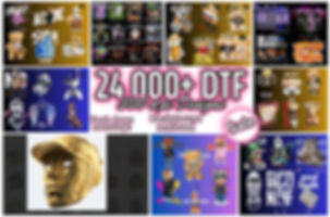 Mega Pack: 24,000 DTF Designs (Print-Ready)