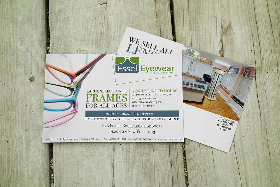 Essel Eyewear Postcard