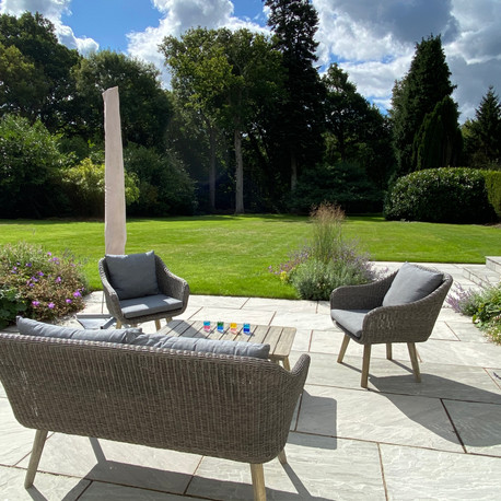 Consultation on the terrace
