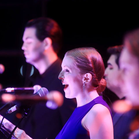 Catherine Goode, soprano, as Susanna in a concert of highlights from Le nozze di Figaro at White Oak Music Hall