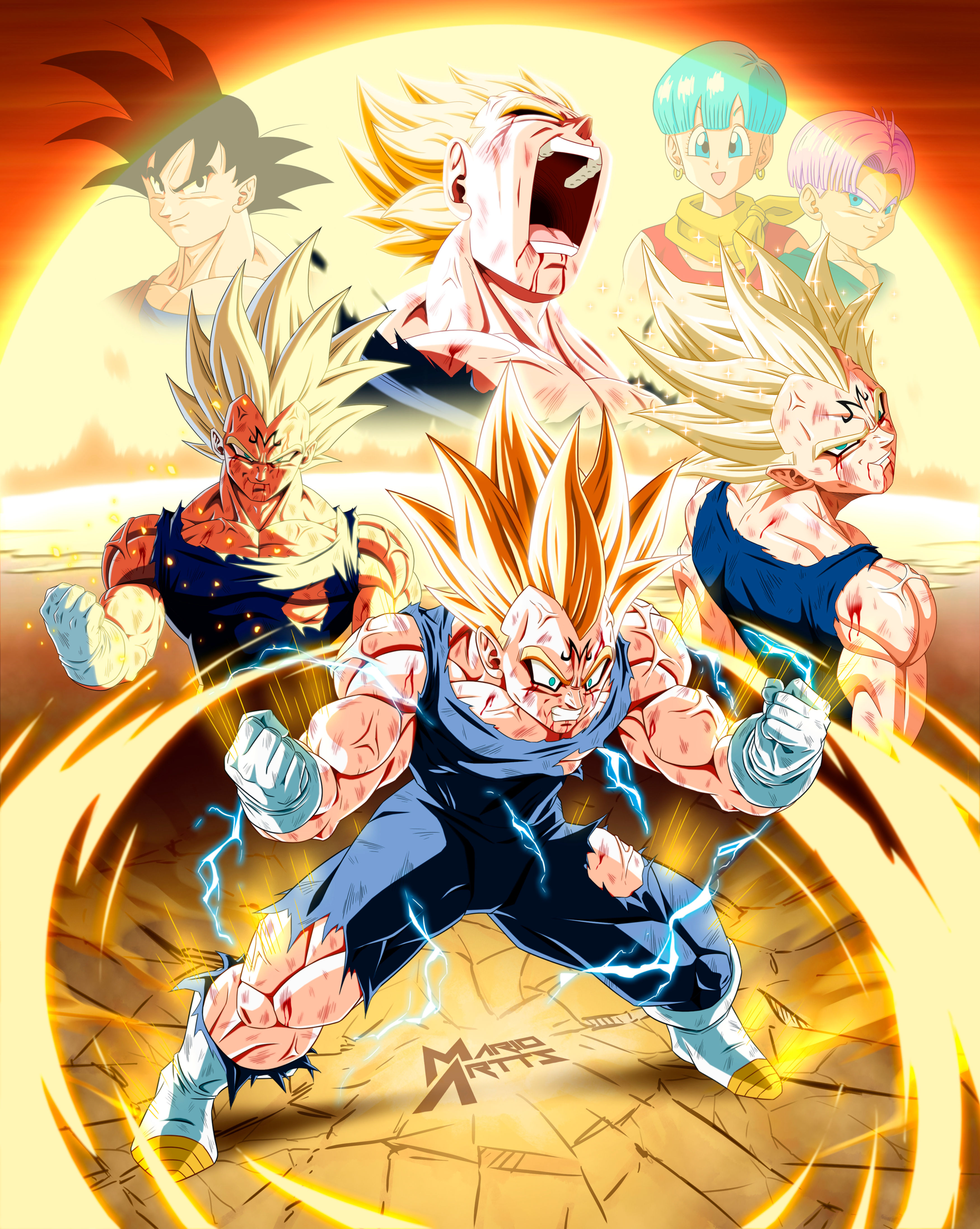 Vegeta's Sacrifice