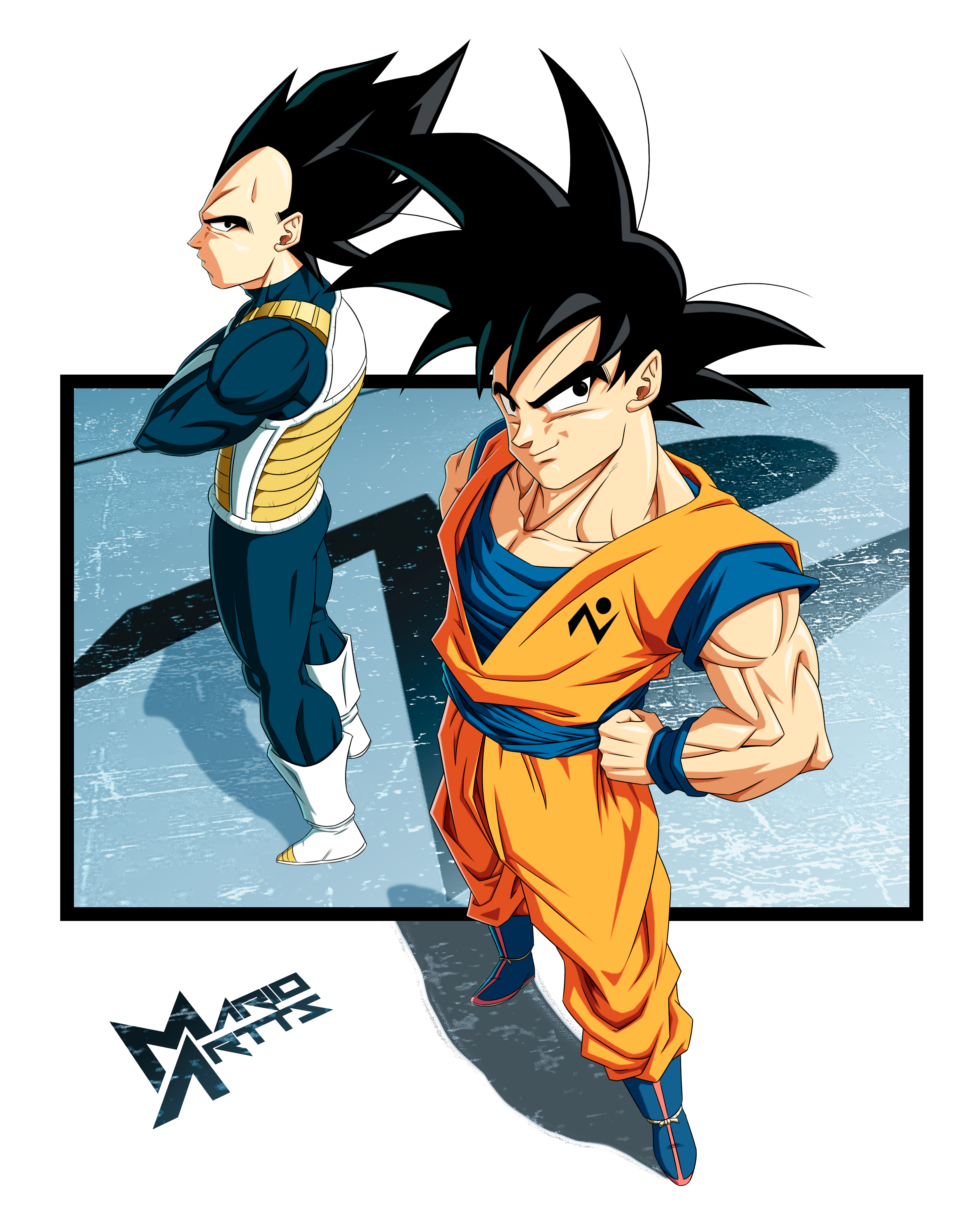 Goku & Vegeta (Patrulla Galáctica)
