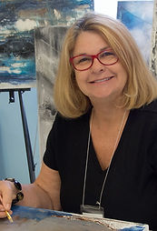 Michèle Castonguay - artiste peintre abstrait et semi-abstrait de Saint-Augustin-de-Desmaures près de Québec