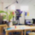 Set up for an interview in a reallife environment 