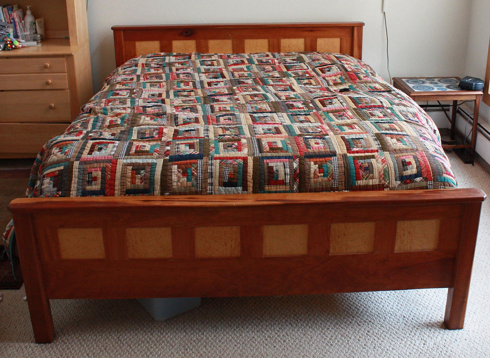 Bed (Cherry and Birdseye Maple)