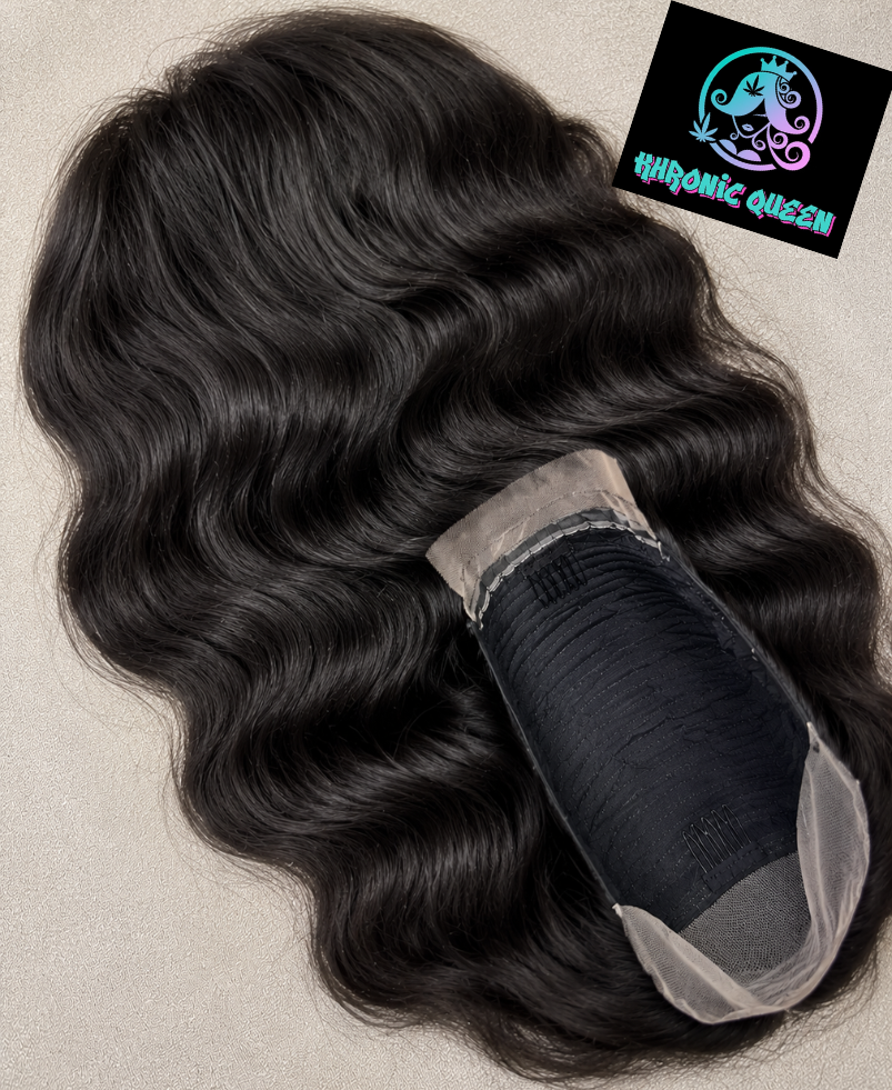 KHRONIC QUEEN ®️ NATURAL WAVY FRONTALS – RAW INDIAN HAIR