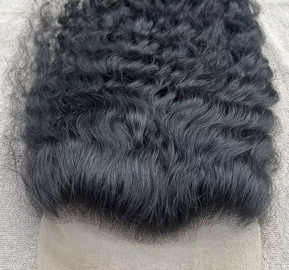 Thumbnail: KHRONIC QUEEN ®️ NATURAL STRAIGHT CLOSURES – RAW INDIAN HAIR