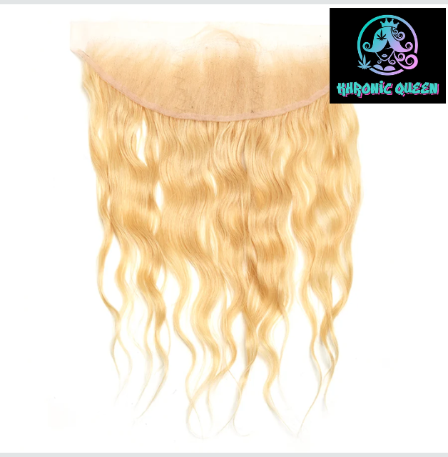 KHRONIC QUEEN ®️ RAW INDIAN GOLDEN WAVY FRONTALS – RAW INDIAN HAIR
