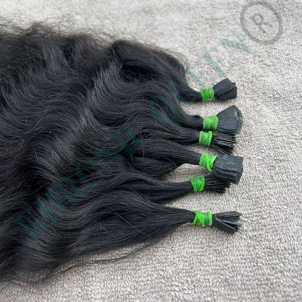 KHRONIC QUEEN ®️ BULK NATURAL WAVY – RAW INDIAN HAIR