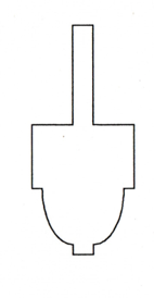 Thumbnail: ex25x50 Softwood Sash Glazing Bar