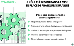 Le rôle clé des RH dans la mise en place de pratiques durables