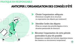 Anticiper l’organisation des congés d’été