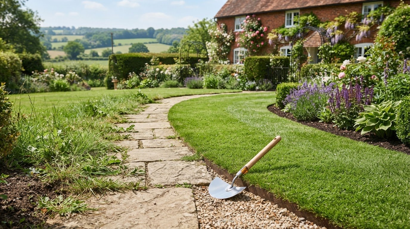 Professional Lawn Edging in Berkshire: How to Get Crisp, Tidy Borders