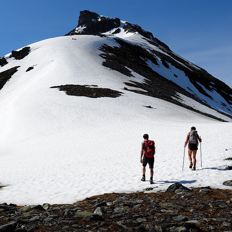 Taskedalstinden 1609 moh & Kammen 1096 moh