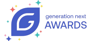 Generation Next Awards logo with G icon with stylized letter G