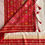 Thumbnail: Onam Edit • Pearl white with royal red jute tussar with Patola rich pallu 