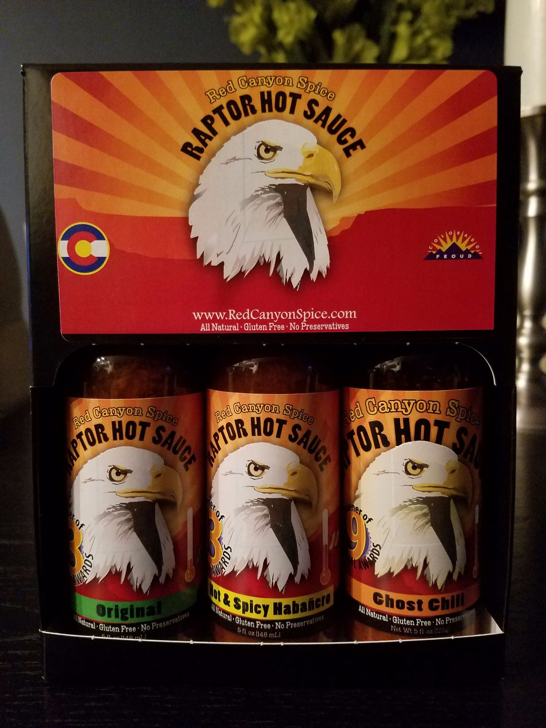 3 Pack of Original, Habanero, Ghost