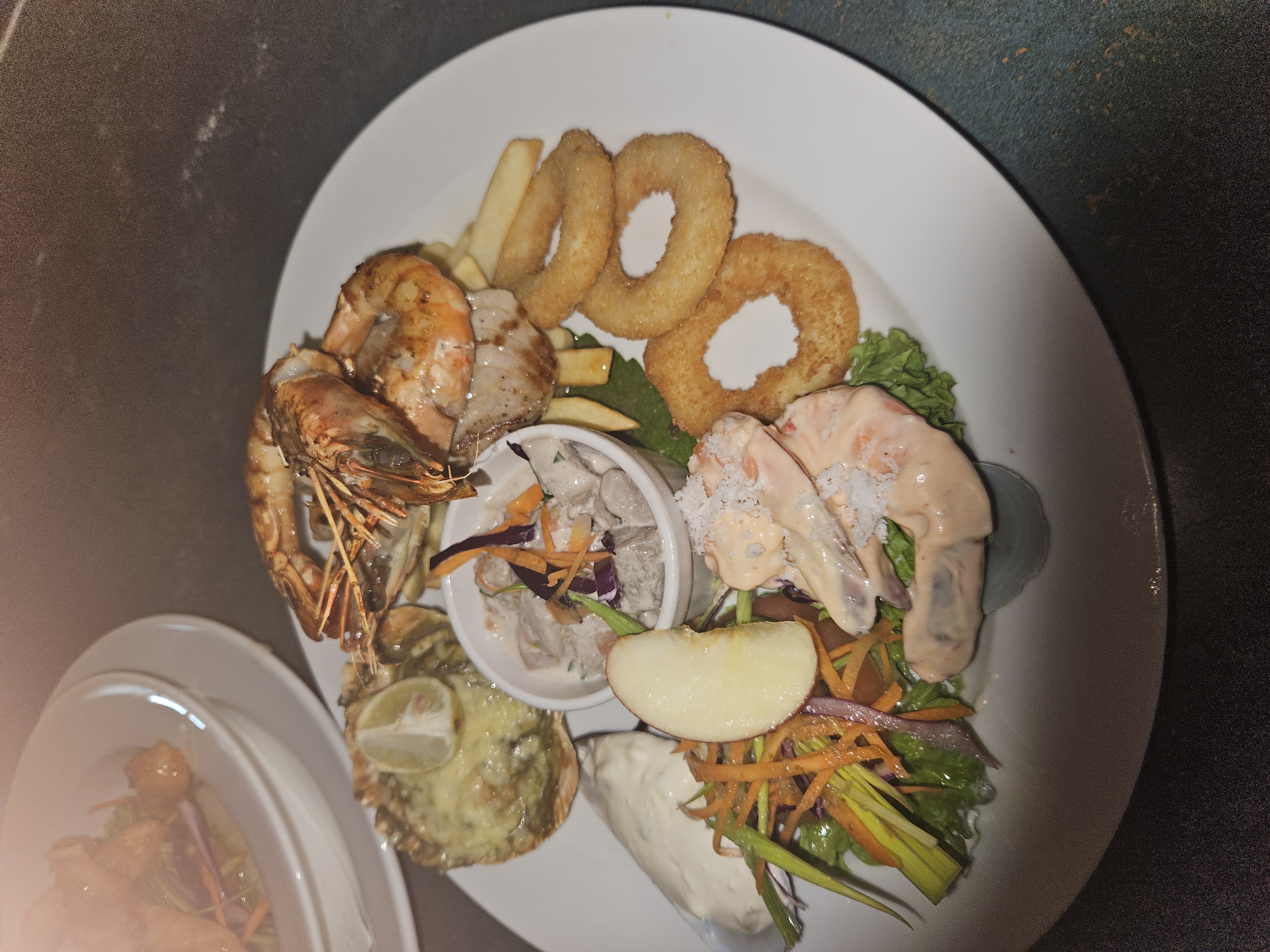 Arranged Food and Objects