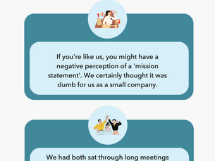 We Were Wrong About Not Having a Mission Statement