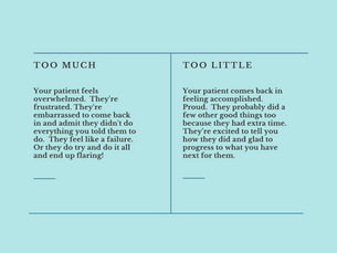 The 'Rule of 3' with HEP