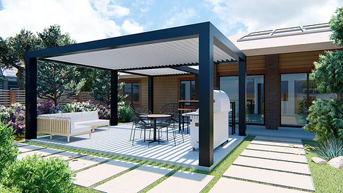 Patio Cover - Louvered Roof