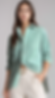 Camisa verde raya blanca 100% algodón