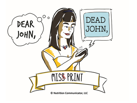 I didn’t mean that! It’s a Miss Print.