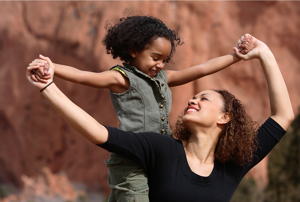 mother and daughter