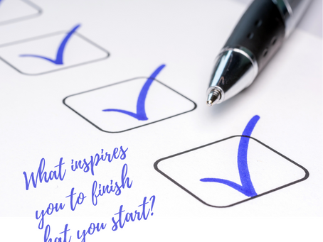 Do you need inspiration to finish what you start? Harness the power of quotes.