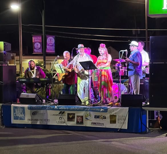 Clave Caribe Band performs for the final two hours of the festival.