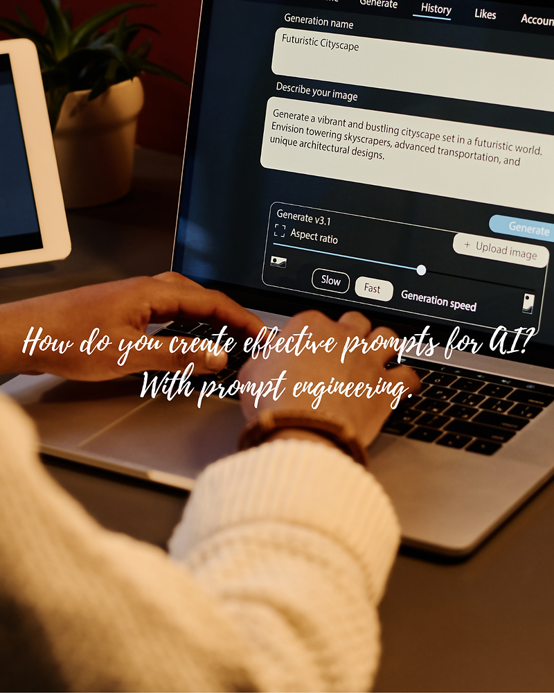 Prompt Done How do you create effective prompts for AI? With prompt engineering.