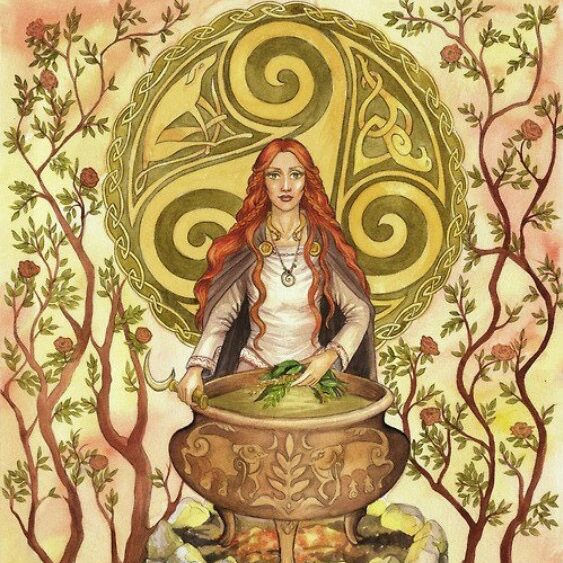 Brigid & The Three Cauldrons