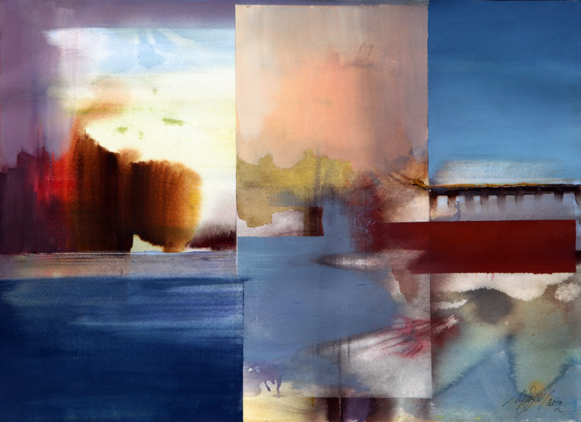 SEASON REFLECTIONS /56X77 cm/