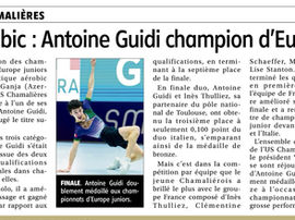 Championnat d'Europe juniors AEROBIC - Novembre 2025 - Ganza (AZERBAIDJAN)