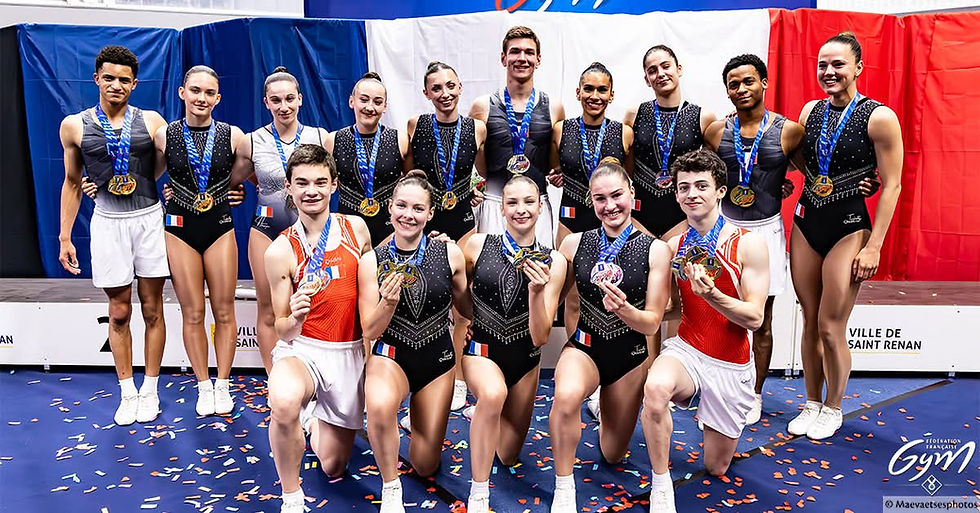Antoine GUIDI, Champion d'Europe et Triple champion de France AEROBIC
