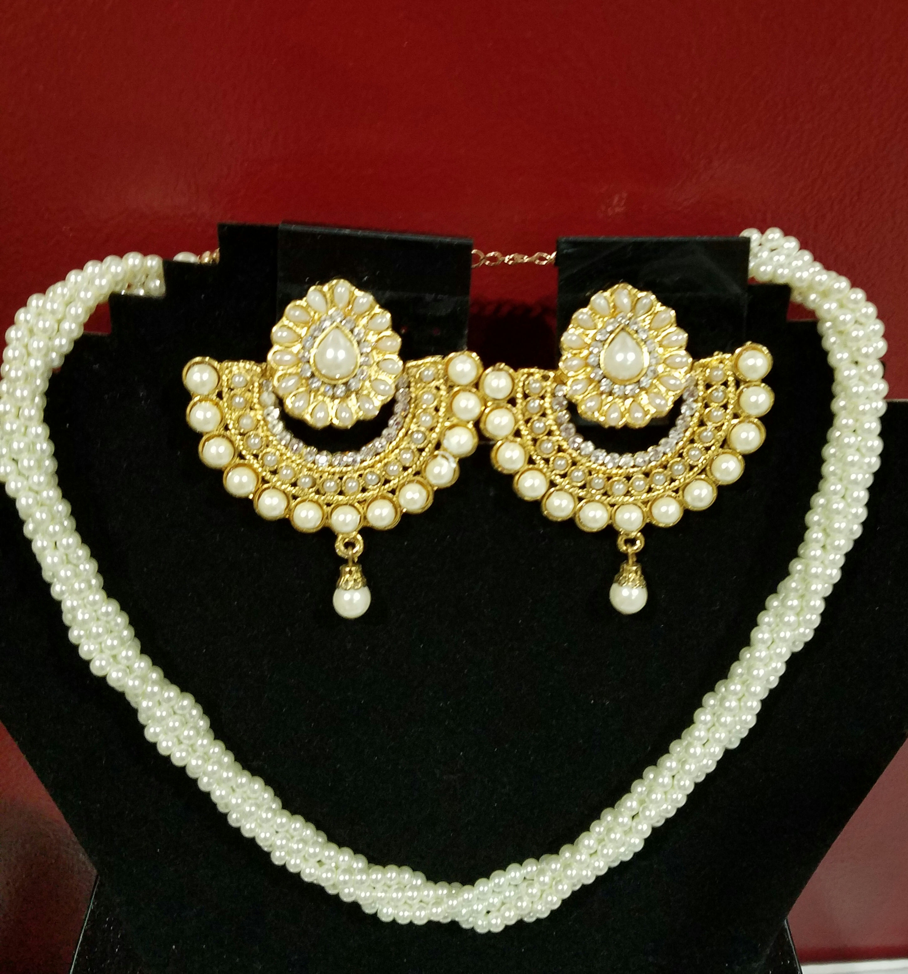 Pearl jwelery set
