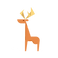 クリスマスのトナカイ