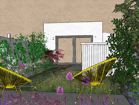 Progress on my E11 Industrial Style Family Garden