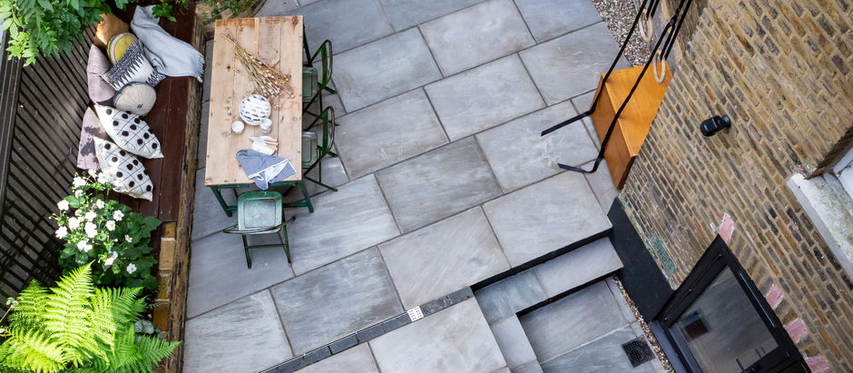 How to create a beautiful garden from an awkward courtyard space - My E5 Courtyard Design