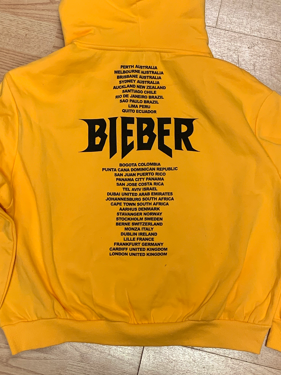 Stadium hoodie yellow outlet