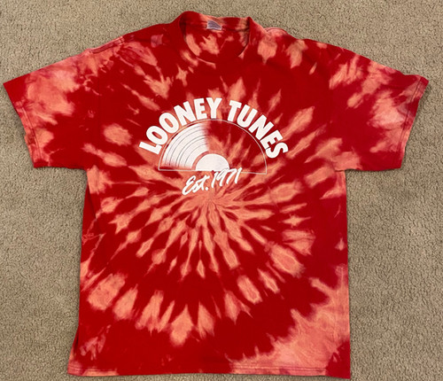 looney tunes tie dye shirt